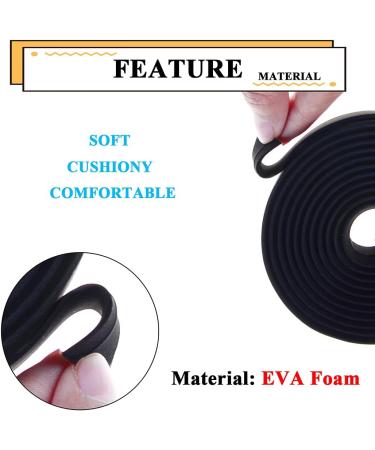 KINGOU EVA Road Bike Handlebar Tape - Black (2PCS/Set) | Bicycle Bar Wraps - Premium Quality - Buy Online on GoSupps.com