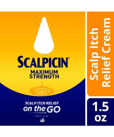 Scalpicin Max Strength Scalp Itch Treatment - 1.5 oz (Pack of 2) | Fast Shipping Worldwide - Buy Online on GoSupps.com