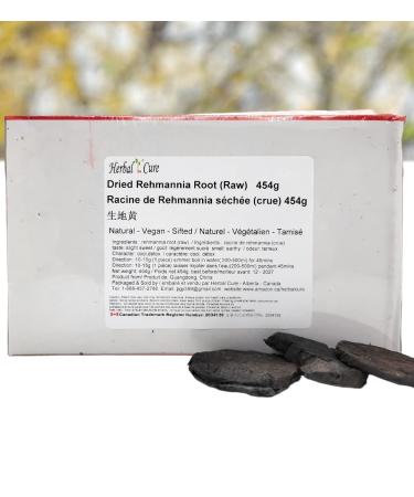 Herbal Cure - Dried Rehmannia_Root (non refined) - Sheng Di Huang - 454g - Product of China