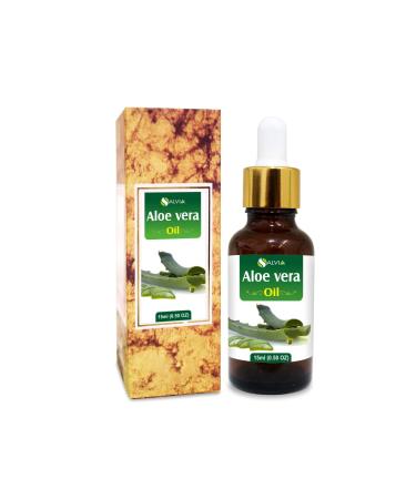 Salvia Aloe Vera (Aloe Barbadensis) Pure Natural Oil (15 ml with Dropper) Aloe Vera 15 ml (Pack of 1) - Buy Online on GoSupps.com