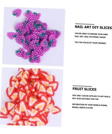 minkissy 7200 Pcs fruit slices Decals for Acrylic Nails nail decorations for nail art applique Nail chips fruit slices for manicure fruit slices for nail decorative sheet Charm - Buy Online on GoSupps.com