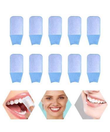 Tooth Whitening Wipes - Disposable Cleaning Towels & Teeth Cloths for Oral Hygiene | 10PC Whitening Strips Kit - Buy Online on GoSupps.com