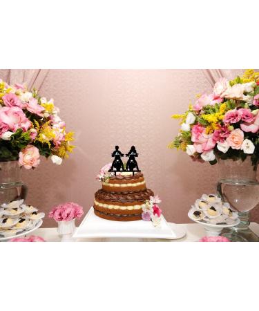 Motorcycle Wedding Cake Topper Ride with Me Forever Cake Topper Funny Mr & Mrs Cake Topper for Wedding/Anniversary/Bridal Shower Party Decor - Buy Online on GoSupps.com