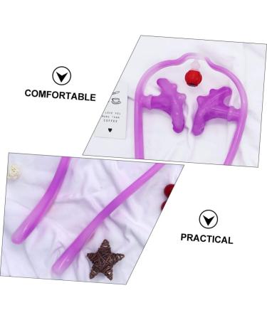 Gleavi 4-Piece Neck Massager Set - Deep Tissue Manual Muscle Massage Gear & Roller Rod for Neck Relief - Buy Online on GoSupps.com