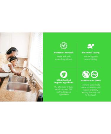 Nature's Baby Organics Coconut Pineapple Shampoo & Body Wash 8 oz - Natural Baby Care - Buy Online on GoSupps.com