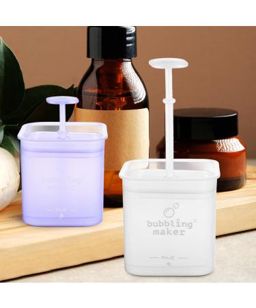 FOMIYES 4 Pcs Foam Cup Facial Marshmallows Face Wash Face Foam Maker Foaming Tools Plastic 11.00X7.50X7.50CMx2pcs As Shownx2pcs - Buy Online on GoSupps.com