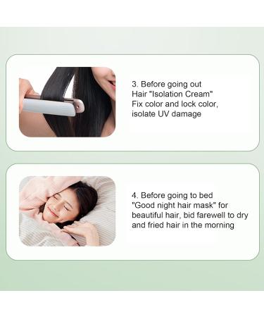 Nourishing Hair Oil for Women 70ml Natural Hair Repair Oil Lightweight Anti-Frizz Oil Hair Smoothing Supplies for Home Salon Barber Shop - Buy Online on GoSupps.com