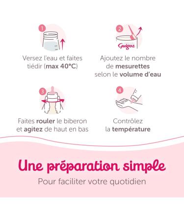 Guigoz Optipro 2 Baby Milk Powder 2nd from 6 to 12 months 830 g - Buy Online on GoSupps.com