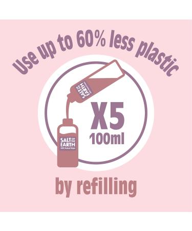 Salt of the Earth - Natural Deodorant Spray Refill - Certified Natural Vegan Long Lasting Protection Leaping Bunny Approved Made in the UK - 500ml (Lavender & Vanilla) Lavender & Vanilla 500 ml (Pack of 1) - Buy Online on GoSupps.com