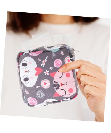 BCOATH 4pcs Sanitary Napkin Storage Bag Organizer for Women - Travel Wallets & Coin Purses, Period Starter Kit & Storage Solution - Buy Online on GoSupps.com