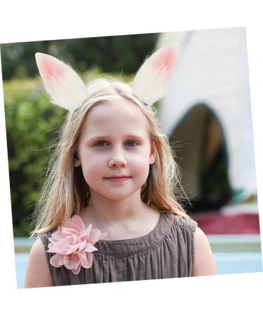 minkissy 2 Pairs Easter Party Hair Accessories Cosplay Bunny Ears Headpiece Rabbit Ear Headdress Alligator Hairpins Hair Clips Bunnies Lolita Hair Accessories Plush Miss Ear Clip Multicolor - Buy Online on GoSupps.com