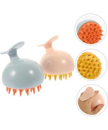 Tovinanna 6 Stk Shampoo Massage Brush | Hair Massager & Scalp Peeling Tool | Silicone Travel Scalp Brush for Daily Use - Buy Online on GoSupps.com