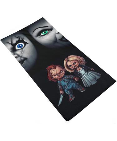 Horror Chucky Microfiber Washcloth Towel - Absorbent & Soft Bath Towel 28.7 x 13.8 Inches - Buy Online on GoSupps.com