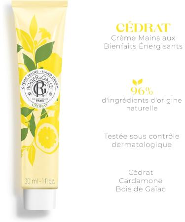 Roger and Gallet C drat Hand Cream 30ml - Buy Online on GoSupps.com