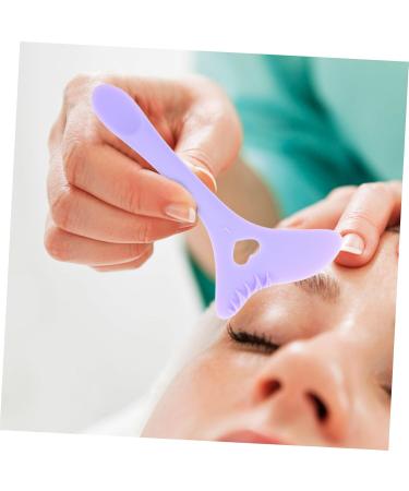 Balacoo Eyeliner Stamp Postage Stamps Eyeliner Pencil Silicone Eyeliner Stencils Makeup Tool Eyes Eye Shadow 12.00X6.00X0.50CM Purple - Buy Online on GoSupps.com