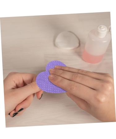 minkissy Lint Free Wipes Gel Nail Remover 200 sheets Removers Removal Heart Shaped Polish Makeup Nail Remover Wipes Travel Acrylic Nail Remover Lint Free Nail Wipes 4.8x4.8cm Purple - Buy Online on GoSupps.com