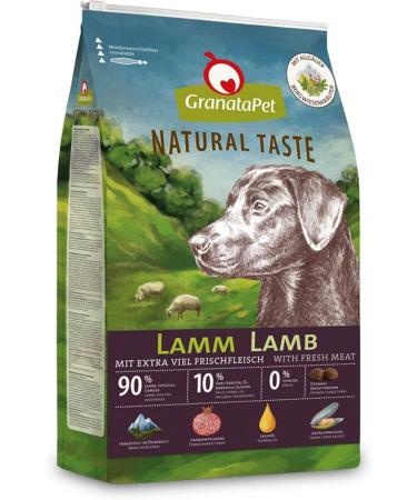 Granatapet Natural Lamb & Poultry Wet Dog Food Bundle - Grain & Sugar-Free 6 x 800g - Buy Online on GoSupps.com