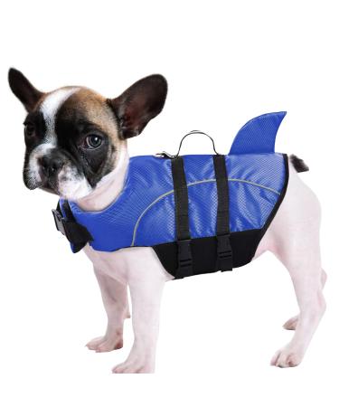 Queenmore Dogs Wowers RipStop Huideling Dog Lifeguard For Dogs Knuffelwuff Wallpasters Medium Small large lifesaver with lifting handle for kayak swimming (blue s) s Blue - Buy Online on GoSupps.com