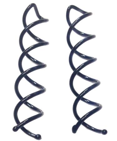 Allsorts 10 Womens Spiral Spin Screw Pin Hair Clip Twist Barette Black Bridal