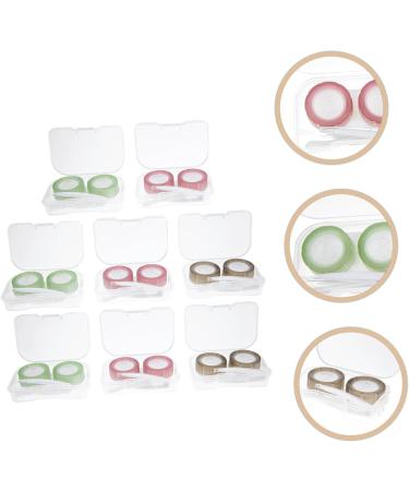 Solustre 40 STK Mini Contact Lens Containers - Portable Travel Accessories & Cases for Eye Care - Buy Online on GoSupps.com