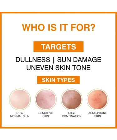 20% Vitamin C Face Serum For skin brightening | Boost to Increase Skin Glow Instantly & Reduces Dark Spots | Boost Collagen & Elastin for Anti-Aging Skin Repair | Suitable for All Skin 30ML - Buy Online on GoSupps.com