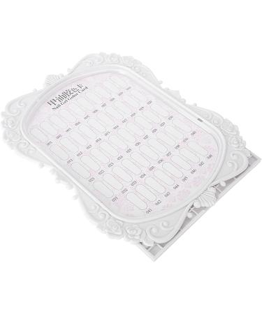 Nail Polish Display Book Nail Polish Rack 24 19 1 Nail Art Display Stand Flower 48 Colors Nail Polish Gel Card Nail Practice Manicure Tool Nail Polish Rack Nail Art Display Board - Buy Online on GoSupps.com