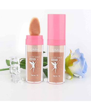 Face Highlighter | Makeup Powder Fairy Powder | Easy Using Long Lasting Cosmetic Supplies for Hair Face Eyes Body Makeup Frifer 03#bronze - Buy Online on GoSupps.com
