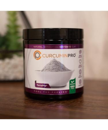 CurcuminPro TerraPro Detoxifying Clay - 90g | Natural Clay Mask for Deep Cleansing - Buy Online on GoSupps.com
