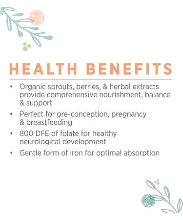 Pure Synergy PureNatal 120 Tablets - Premium Prenatal Vitamins for Optimal Health - Buy Online on GoSupps.com