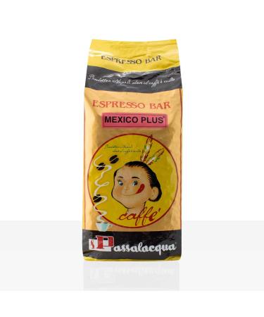 CAFÉ PASSALACQUA MEKICO PLUS - ESPRESSO BAR - PACK 1Kg GRAINS DE CAFÉ