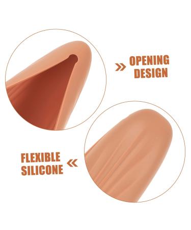 Balacoo 4pcs Silicone Makeup Brush Holder Travel Bag | Cosmetic Brush Storage | Miss Lipstick Rack - 20.3x3CM | International Shipping Available - Buy Online on GoSupps.com