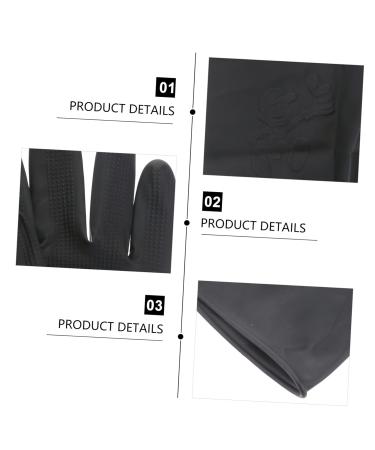 Didiseaon 9 Pairs Hair Salon Gloves Hair Shampoo Gloves Hair Dye Glove Barber Gloves - Buy Online on GoSupps.com