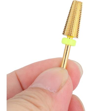 5-in-1 Carbide Nail Drill Bit Set - Cone Cuticle Clean Bit for Pedicure & Manicure (XF Grit) - Buy Online on GoSupps.com