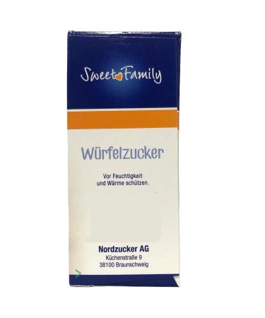 Buy Nordzucker Sweet Family Sugar Cubes 3-Pack (3x1kg) + Usy Block International Shipping Available - Buy Online on GoSupps.com