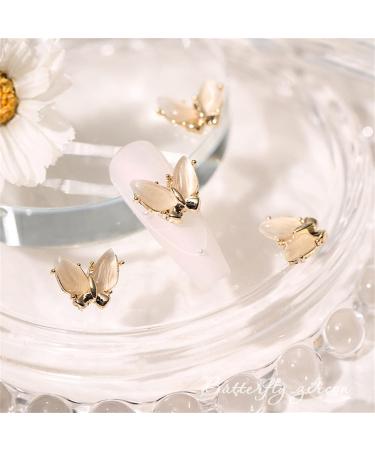 FEIlei Nail Art Charms Zircon Nail Rhinestones Alloy Butterfly-Nail Crystals Diamonds - Buy Online on GoSupps.com