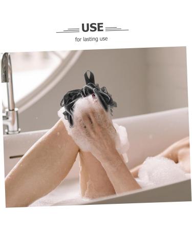 Buy NOLITOY 2pcs Long Handle Body Wash Sponge | Bath Ball Shower Scrubber | Loofah for Deep Cleansing - International Shipping Available - Buy Online on GoSupps.com