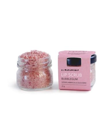Almara Soap Lip Scrub BUBBLEGUM Sugar Lip Scrub 25 gr