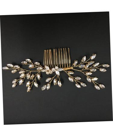 Beaupretty Accessories Combs For Women accessories for women wedding barrettes for women womens clips Side Comb Clip prom headpiece rhinestone comb rhinestones bride Comb - Buy Online on GoSupps.com