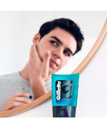 Gillette After Shave Gel Sensitive Skin - 2.5 oz Pack of 5 - Buy Online on GoSupps.com