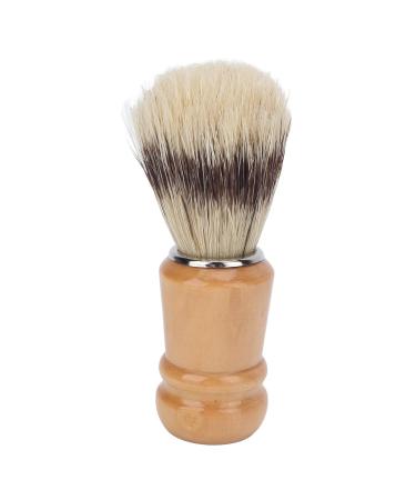 Premium Men's Shaving Brush with Wooden Handle | Comfortable Foam & Versatile Use for Salon or Home - Buy Online on GoSupps.com