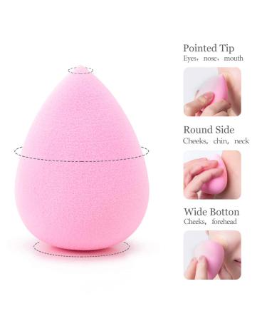 AJOKE 10 Pcs Makeup Sponge Set Blender - Flawless Beauty Sponges for Liquid Makeup - Buy Online on GoSupps.com