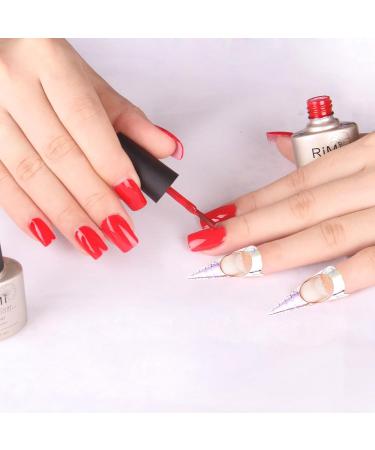 Kaluroil 200 PCs Nail Stencils - Self-Adhesive Violet Butterfly Designs for Gel & Artificial Nails | Nail Extension Accessories - Buy Online on GoSupps.com