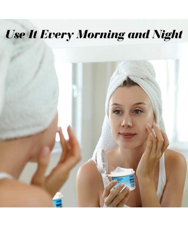 Lagunamoon Hyaluronic Acid Face Moisturizer for Women - Hydrating & Soothing Face Cream | Oil-Free, Fragrance-Free, Non-Comedogenic - 75g/2.64 oz - Buy Online on GoSupps.com