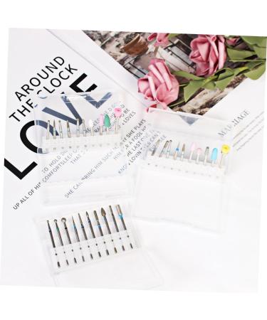 Beaupretty Set Nail Drill Bits for Acrylic Nails Nail Drill Kit Ceramic Nail Drill Bit Manicure Drill Bits Diamond Nail Drill Bit Diamond Cuticle Nail Bits Tungsten Steel Grinding Head medium Picture 1 - Buy Online on GoSupps.com