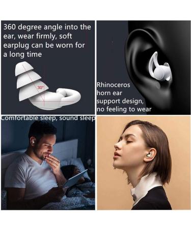 Reusable Safe Silicone High Fidelity Earplug  for Sleeping (Reduce 40dB)  Swimming  Studying  Concerts  Noise Cancelling and Hearing Protection (Gray) - Buy Online on GoSupps.com