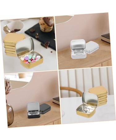 NOLITOY 15pcs Mini Tin Box Accessories Organizer Candy Storage Tins Iron Jar Iron Containers Small Tins with Lids Iron Rectangular Case Wedding Candy Tins Small Tin Case Iron Can - Buy Online on GoSupps.com