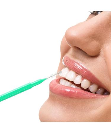 350-Piece Interdental Floss Braces Brush Set - Dental Cleaning Tool for Adult Tooth Clean - Soft Dental Flosser Picks Refill - Mixed Color - Buy Online on GoSupps.com