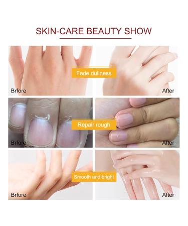 Gnapy Handmask: 5 Pairs of Honey Milk Moisturizing Gloves for Dry Cracked Hands - Hand Preservation for Women - Buy Online on GoSupps.com