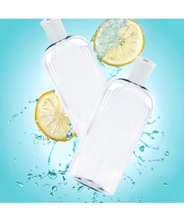 JND 8oz Plastic Squeeze Bottles with Flip Caps - 2 Pack, Refillable Leak Proof Travel Size Containers for Shampoo, Conditioner, Cleaning Solutions - Reusable Household Essentials (237ml) - Buy Online on GoSupps.com