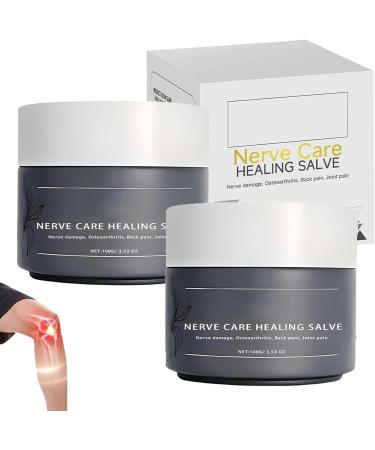 Elycura Lot de 2 cr mes pour les nerfs et la gu rison des nerfs cr me apaisante professionnelle pour soulager la douleur nerveuse ingr dients naturels soulagement efficace pour le dos le cou les 2 Pi ces.